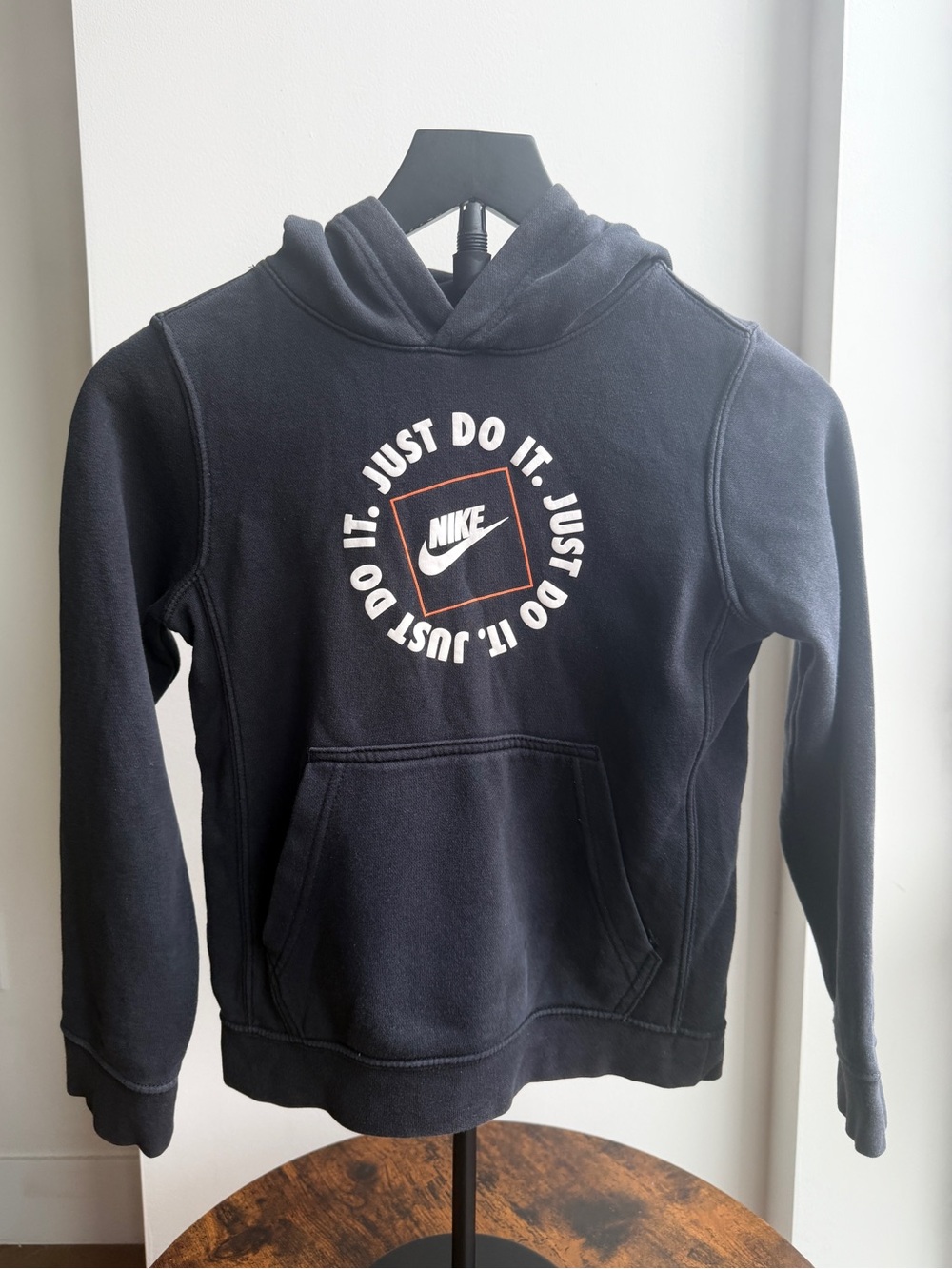 Nike Sportswear JDI Big Kids (Boys) Hoodie Black Size S
